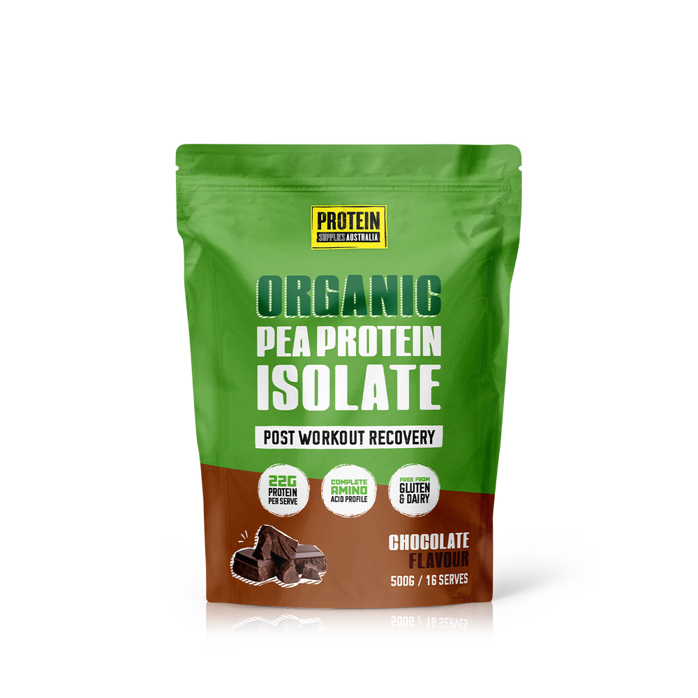 Protein Supplies Australia Pure Pea Protein Isolate Chocolate 500g