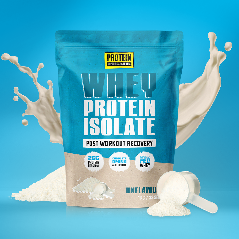 Protein Supplies Australia Whey Protein Isolate 500g Front