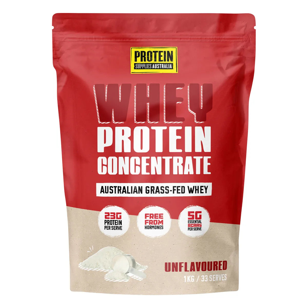 Protein Supplies Australia  WPC Whey Protein Concentrate Pure 1kg