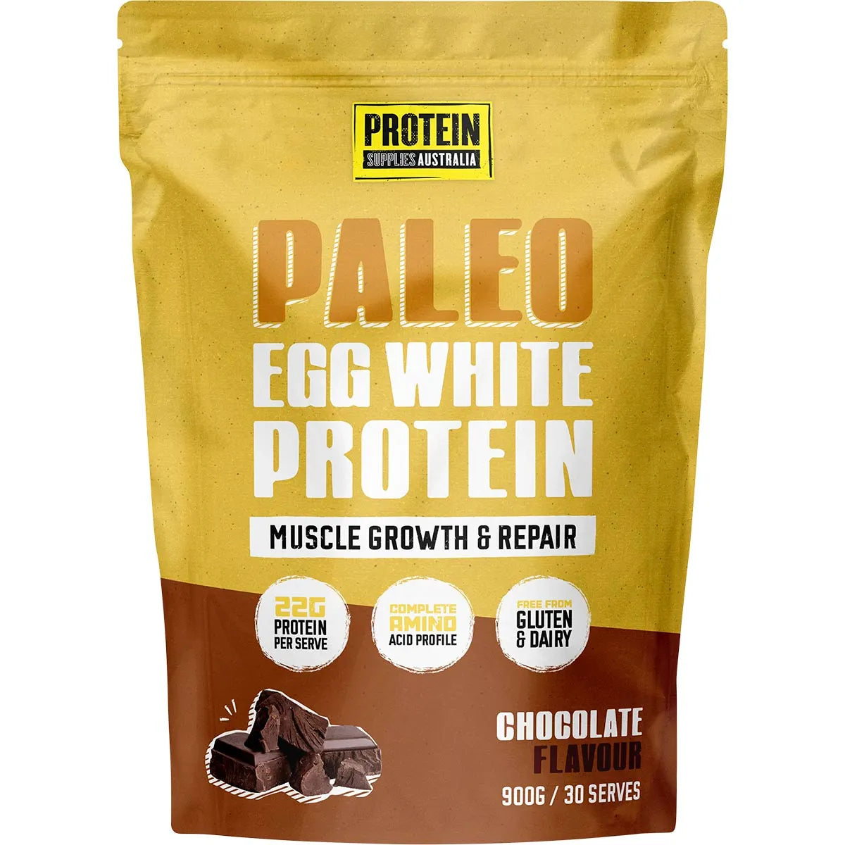 Protein Supplies Australia Paleo Egg White Protein Chocolate