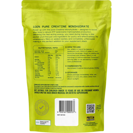 Protein Supplies Australia Creatine 100% Pure Powder 200g