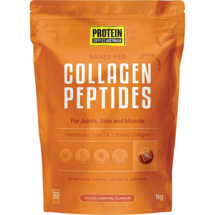 Protein Supplies Australia Collagen Peptides Salted Caramel 1kg