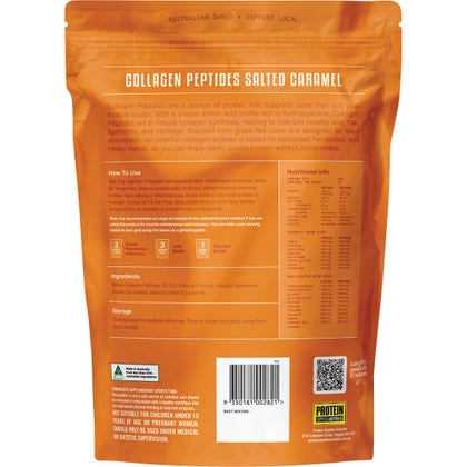 Protein Supplies Australia Collagen Peptides Salted Caramel 1kg