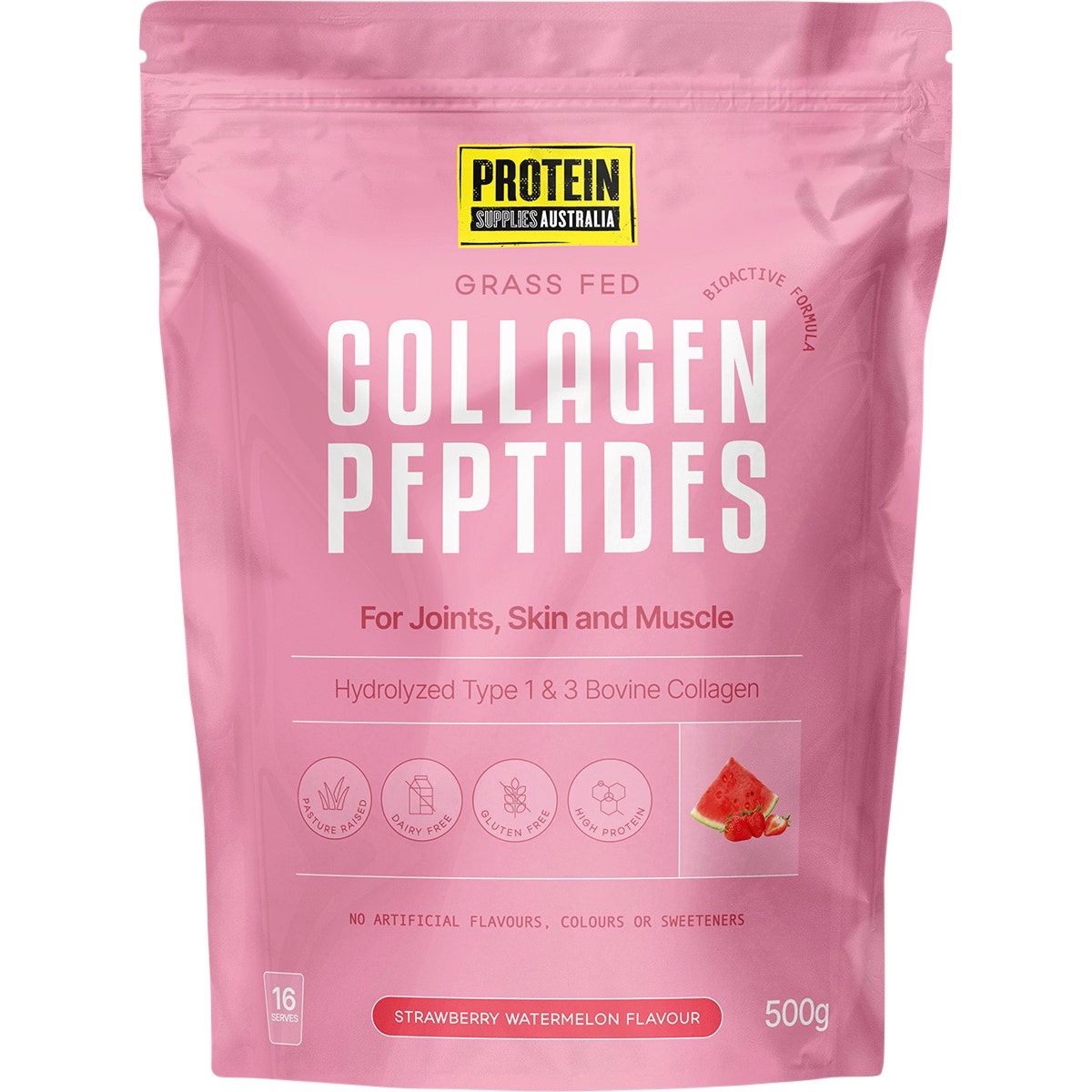 Protein Supplies Australia Collagen Peptides Strawberry Watermelon