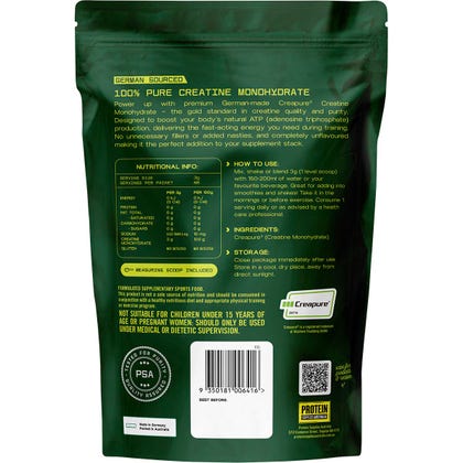 Protein Supplies Australia German Sourced Creatine Unflavoured 200g