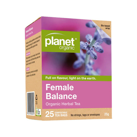Planet Organic Female Balance Tea  25 bags/25g