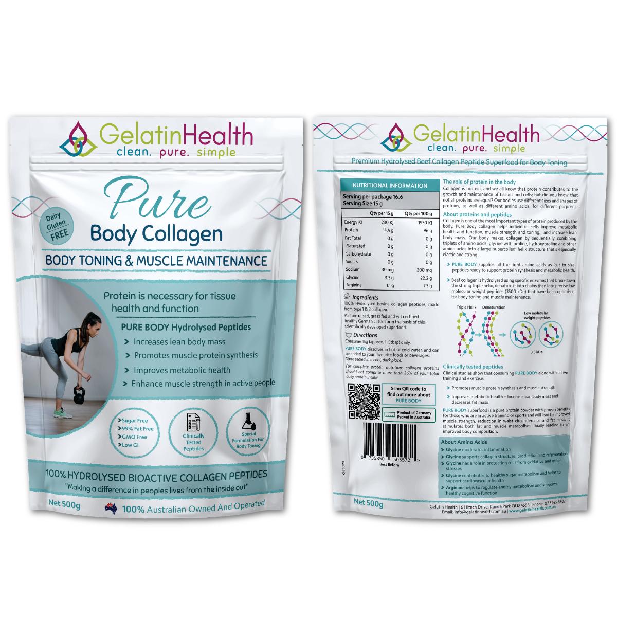 Gelatin Health Pure Body Collagen