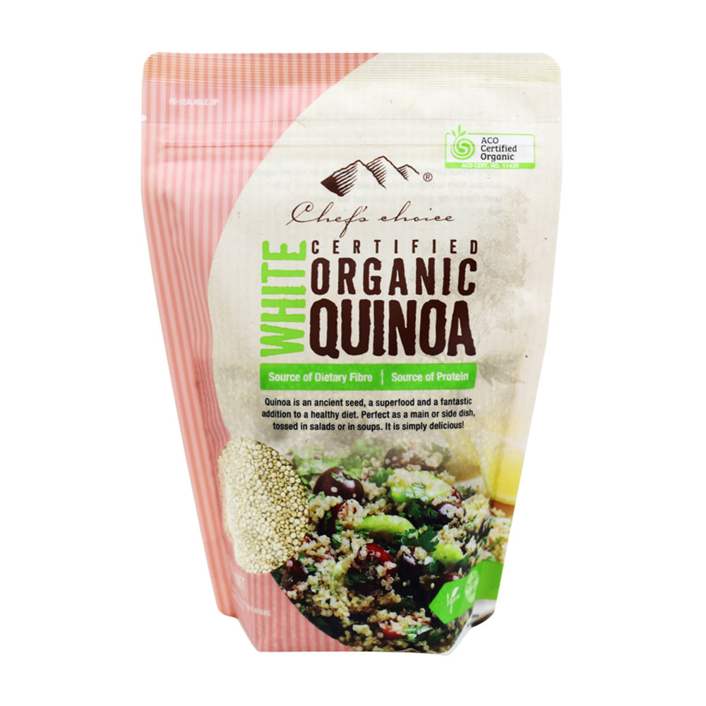 Chef's Choice Organic White Quinoa 500g