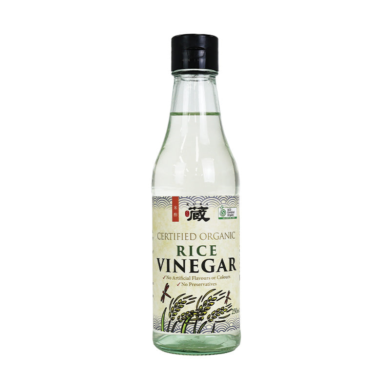 Kura Organic White Rice Vinegar 250ml