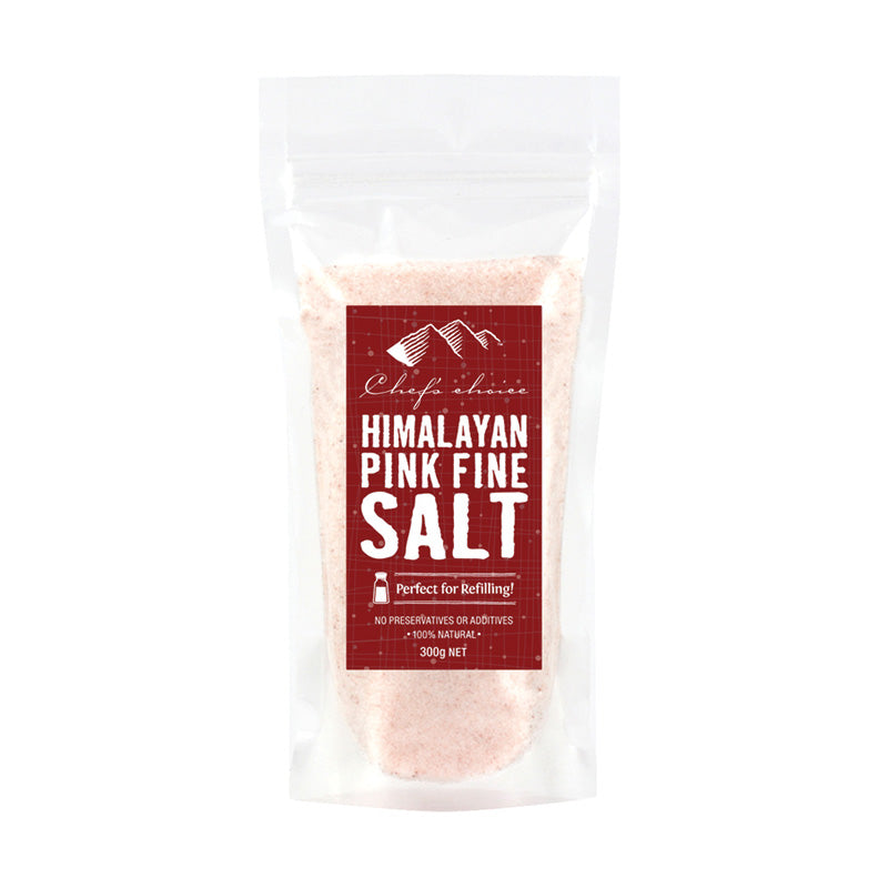 Chef’s Choice All Natural Himalayan Pink Fine Salt 300g
