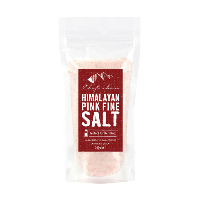 Chef’s Choice All Natural Himalayan Pink Fine Salt 300g
