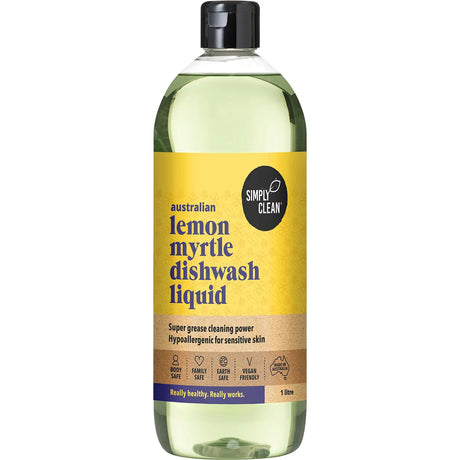 Simply Clean Dishwash Liquid Lemon Myrtle