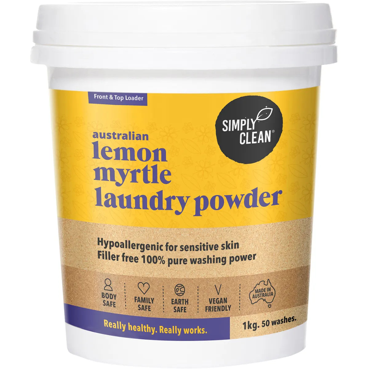 Simply Clean Laundry Powder Lemon Myrtle