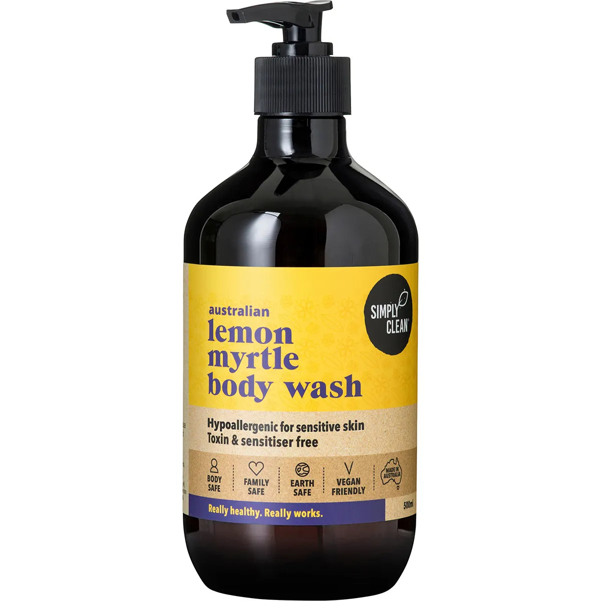 Simply Clean Body Wash Lemon Myrtle
