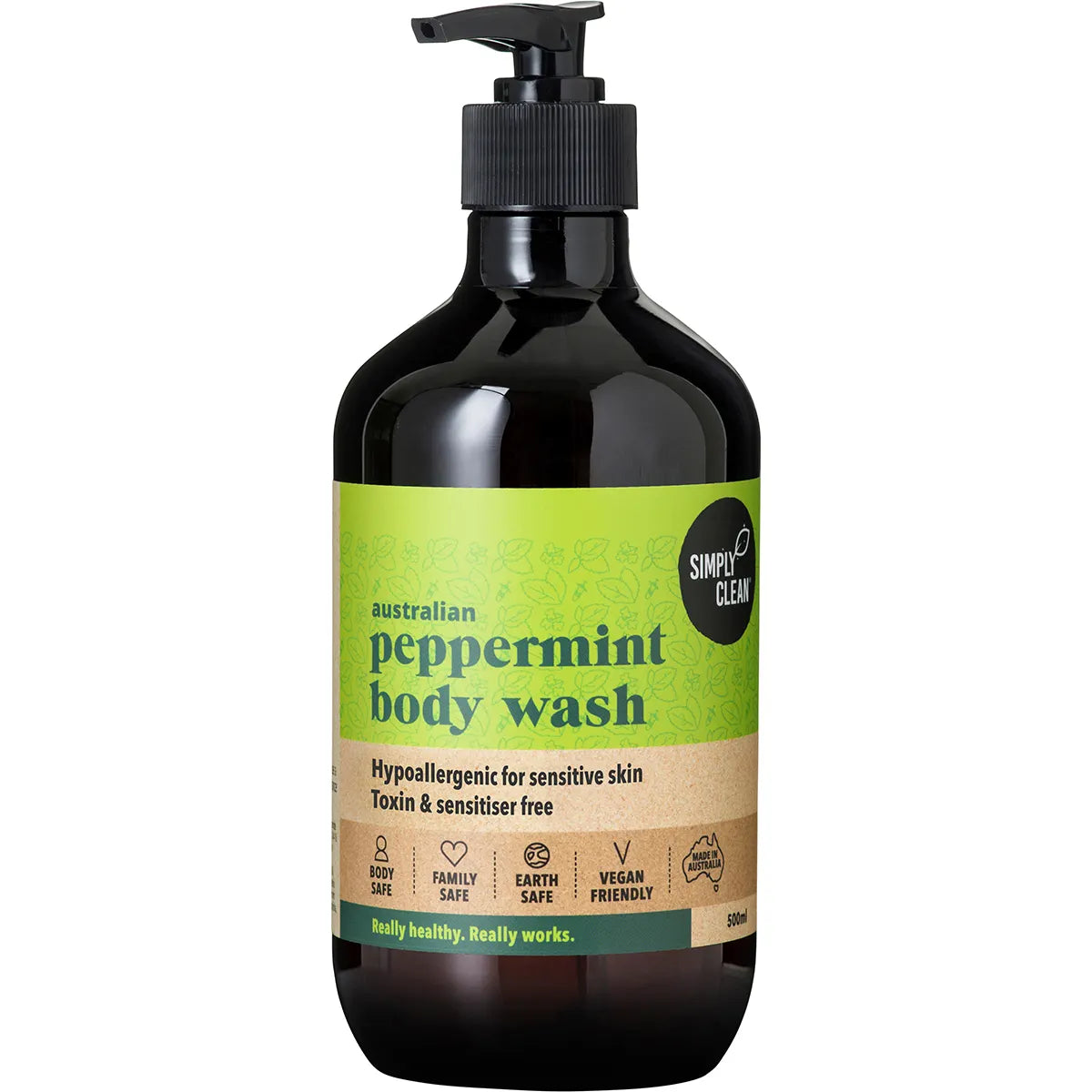 Simply Clean Body Wash Peppermint