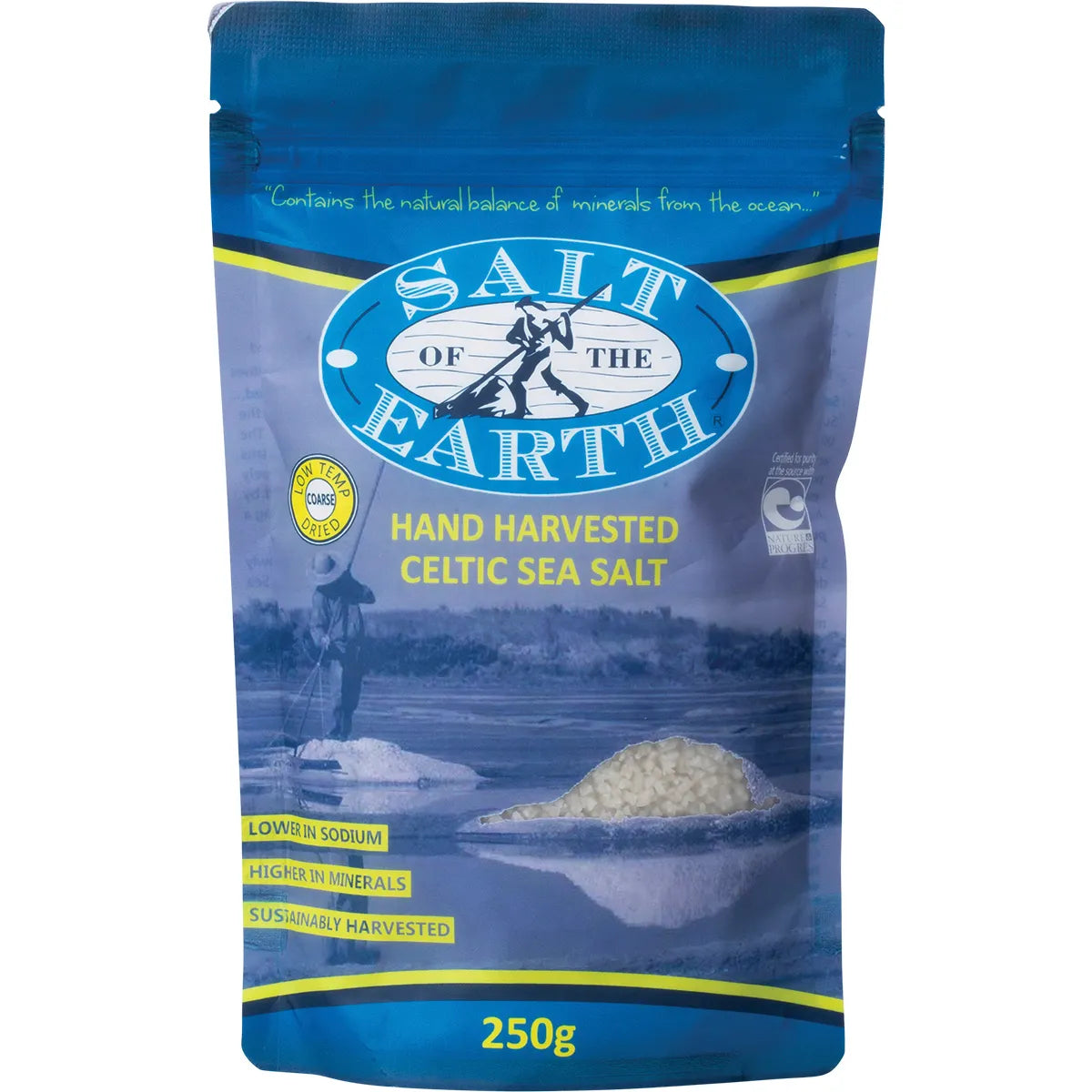 Salt of the Earth Celtic Sea Salt Pre-Dried Coarse 250g