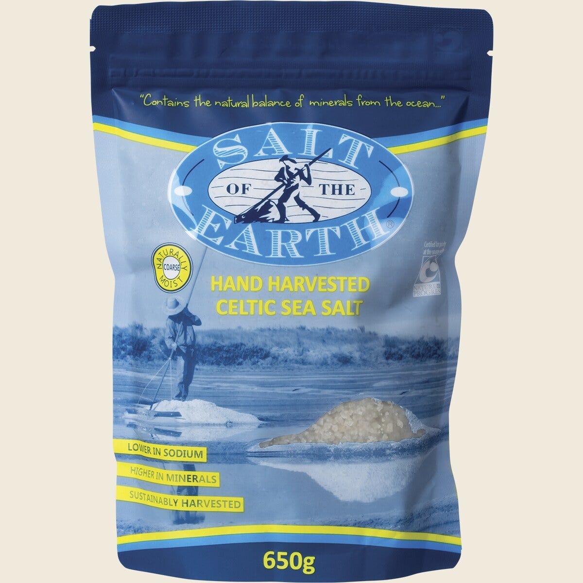 Salt of the Earth Coarse Celtic Sea Salt 650g