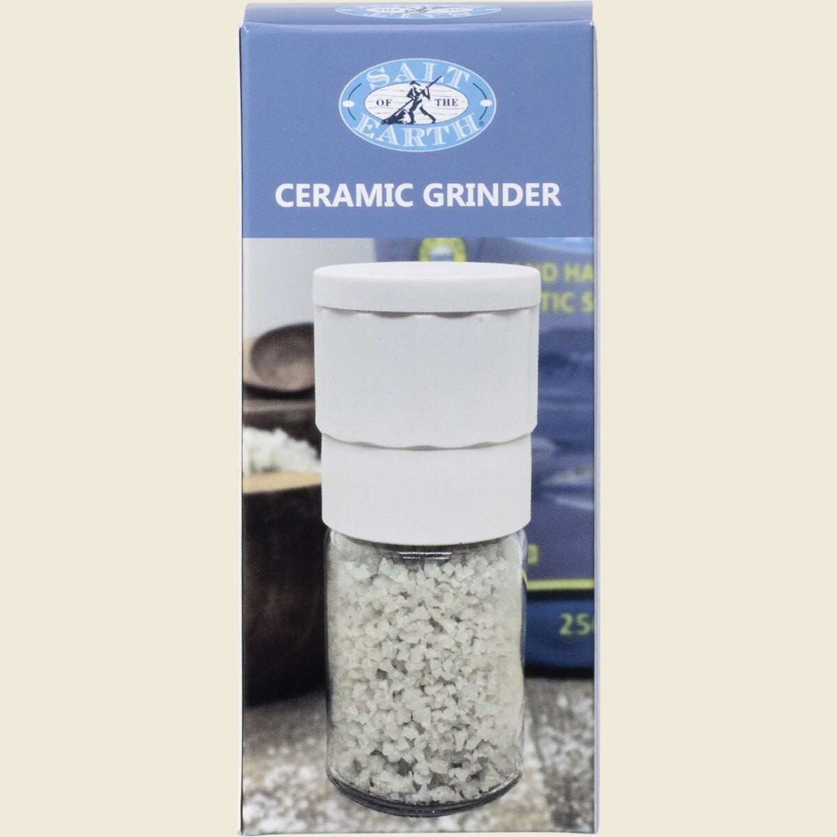 Salt of the Earth Ceramic Grinder Front
