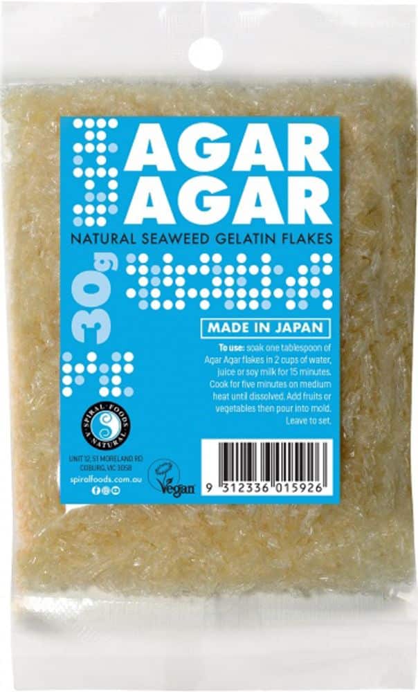 Spiral Organic Kanten (Agar Agar) Flakes 30g Front