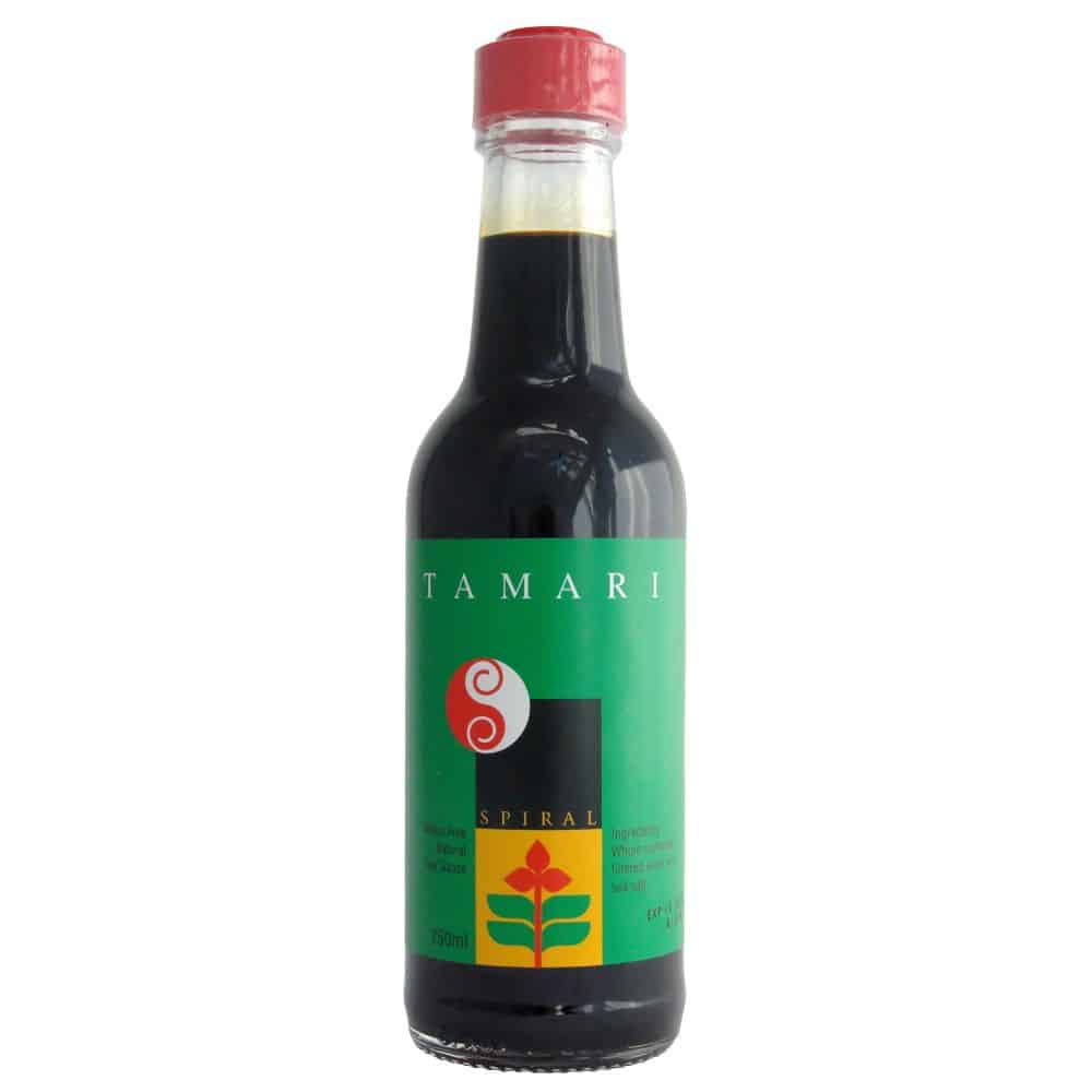Spiral Genuine Tamari Sauce Gluten Free 250ml Front
