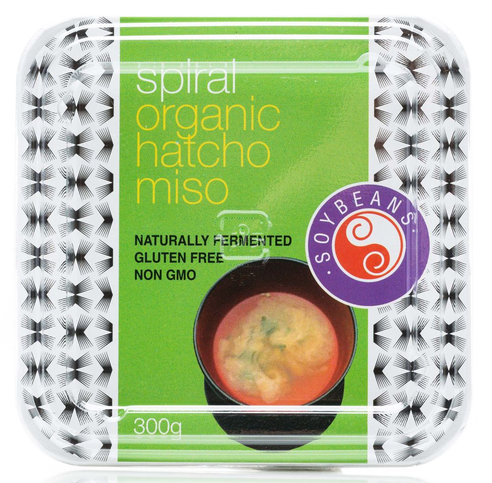 Spiral Organic Hatcho Miso Gluten Free 300g Front
