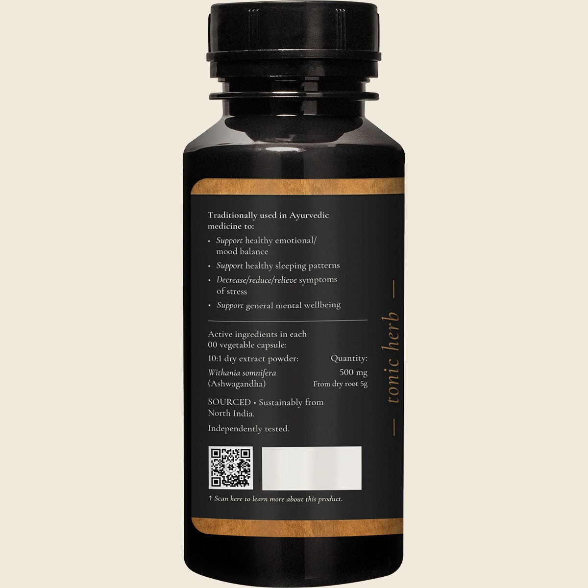 Superfeast Ashwagandha 90 Caps Left Side