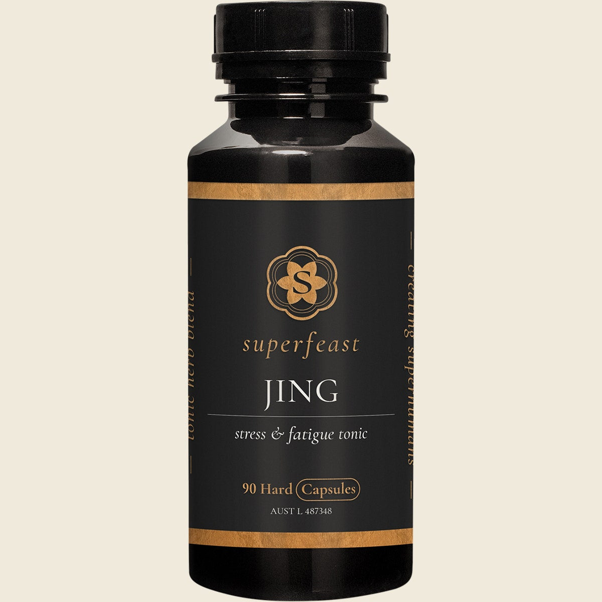 Superfeast Jing Stress & Fatigue Tonic 90 Caps Front