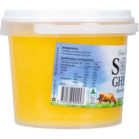 Sol Ghee Grass Fed Ghee 1kg