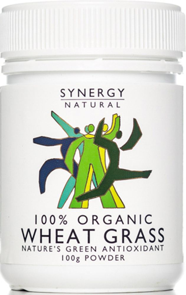 Synergy Organic Natural Wheat Grass 100g