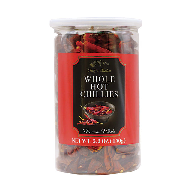 Chef's Choice All Natural Whole Hot Chillies 150g