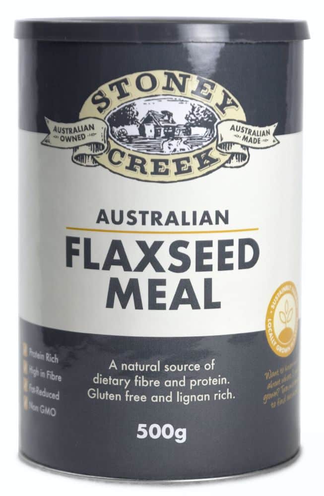 Stoney Creek Flaxseed Meal Australian Regenerative 500g Front
