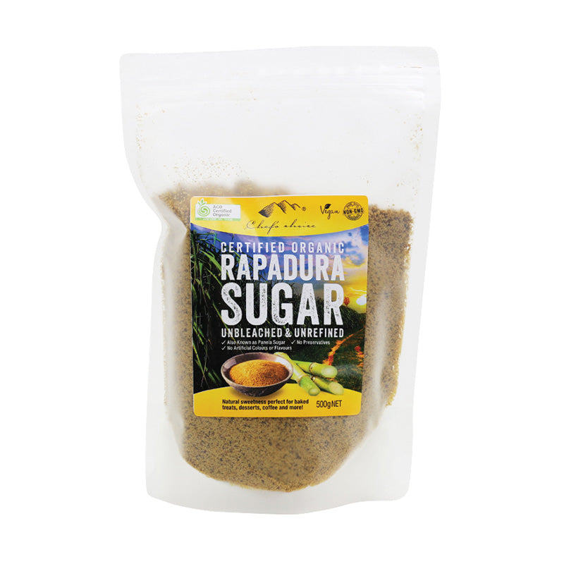 Chef's Choice Organic Rapadura Sugar 500g