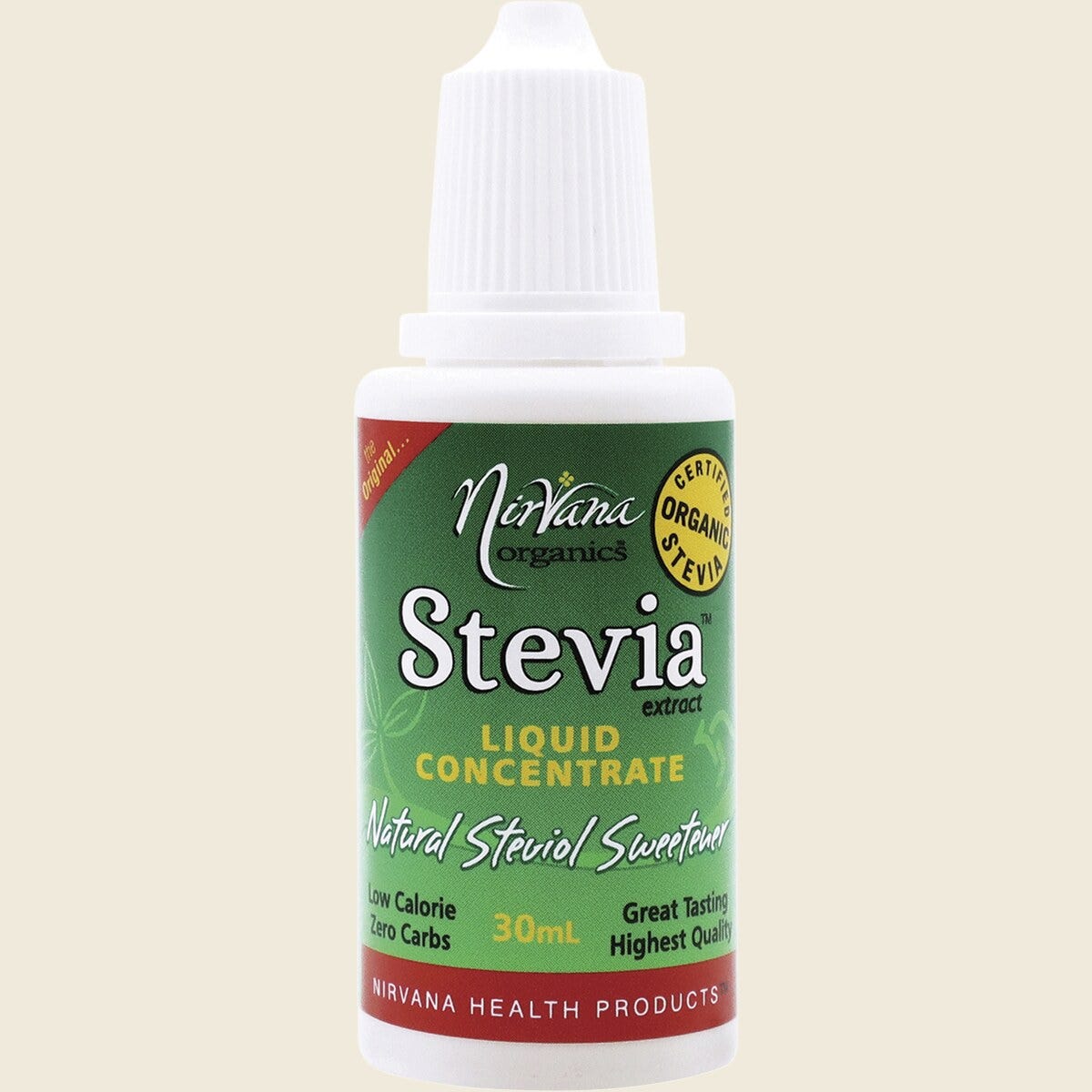Nirvana Organic Stevia Liquid 30ml