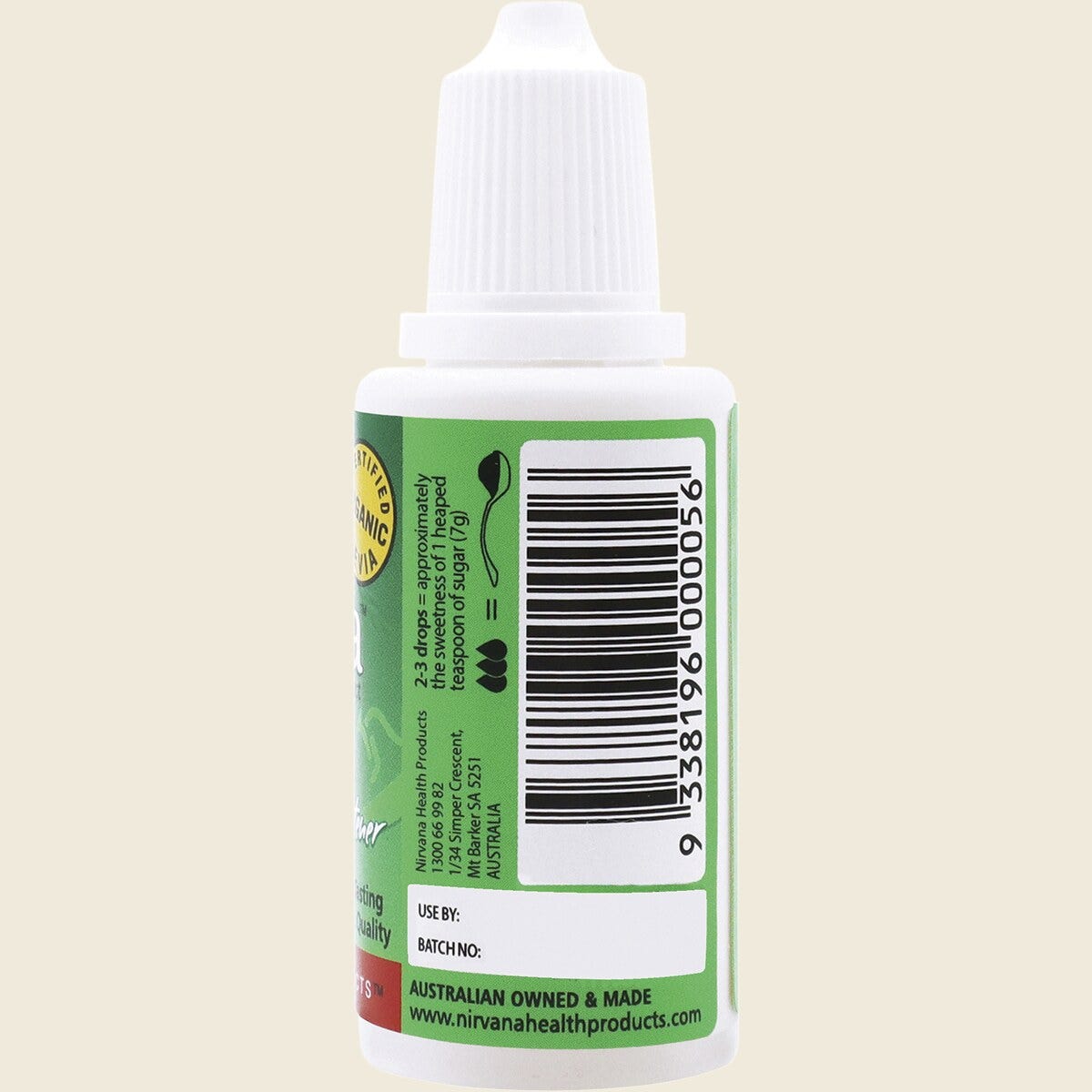Nirvana Organic Stevia Liquid 30ml
