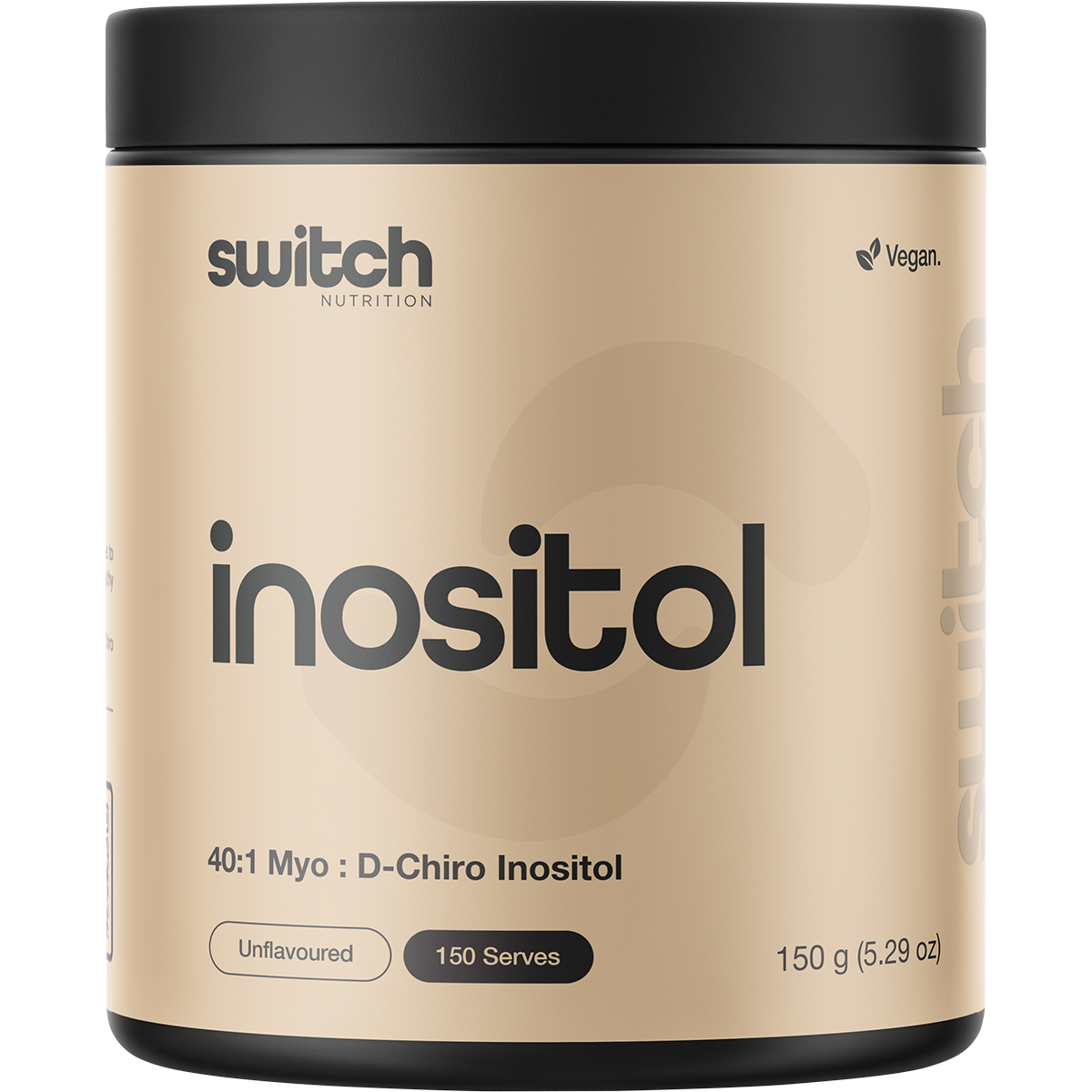 Switch Nutrition Inositol 40:1 Myo : D-Chiro Inositol 150g – front packaging
