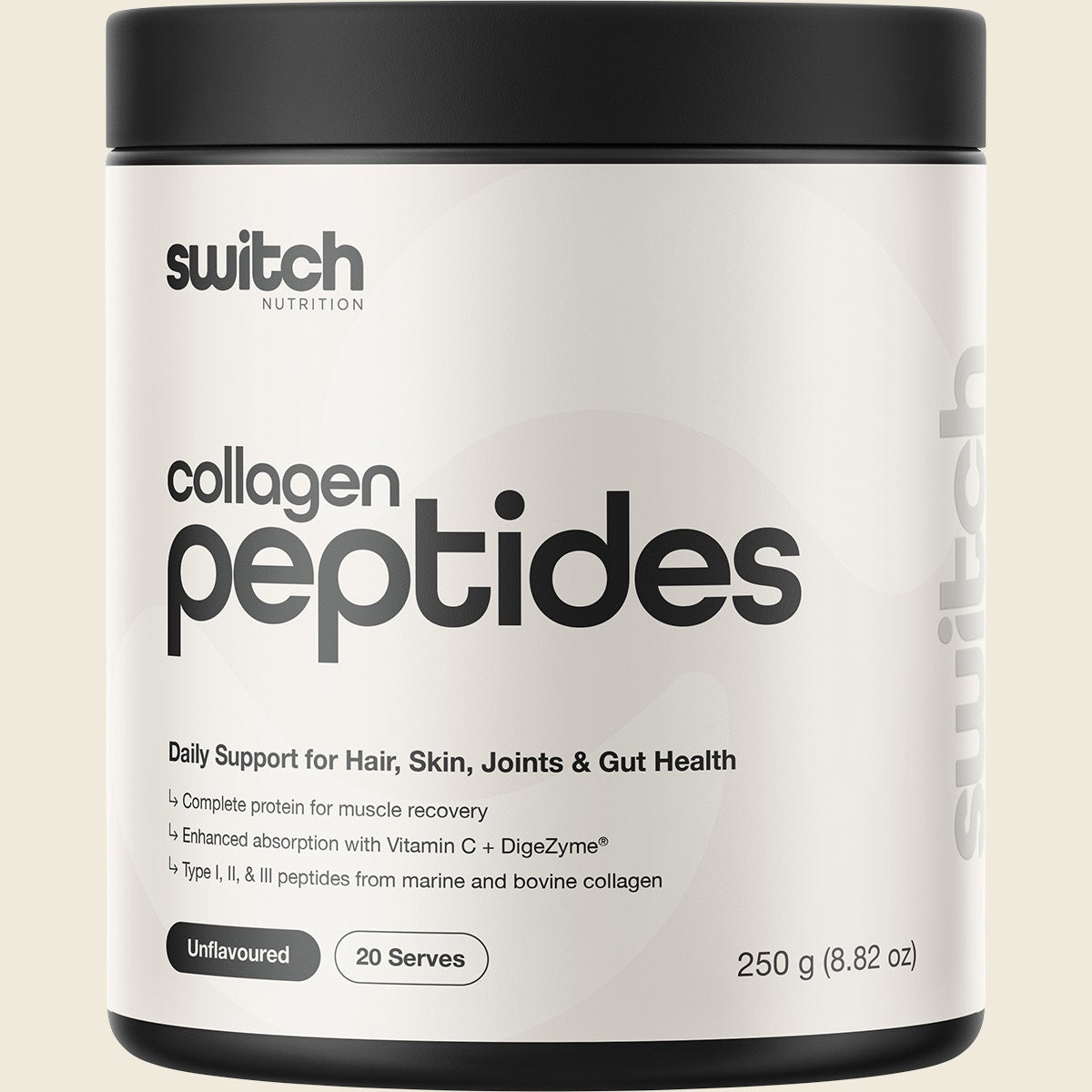 Switch Nutrition Collagen Peptides Unflavoured