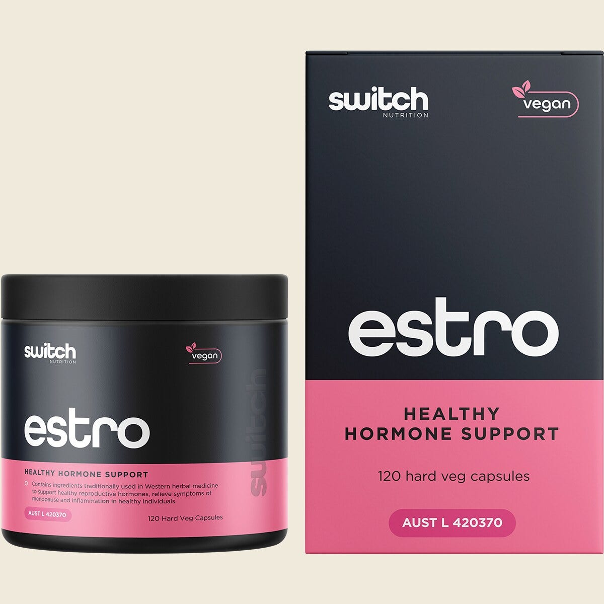 Switch Nutrition Estro Healthy Hormone Support 120 Caps