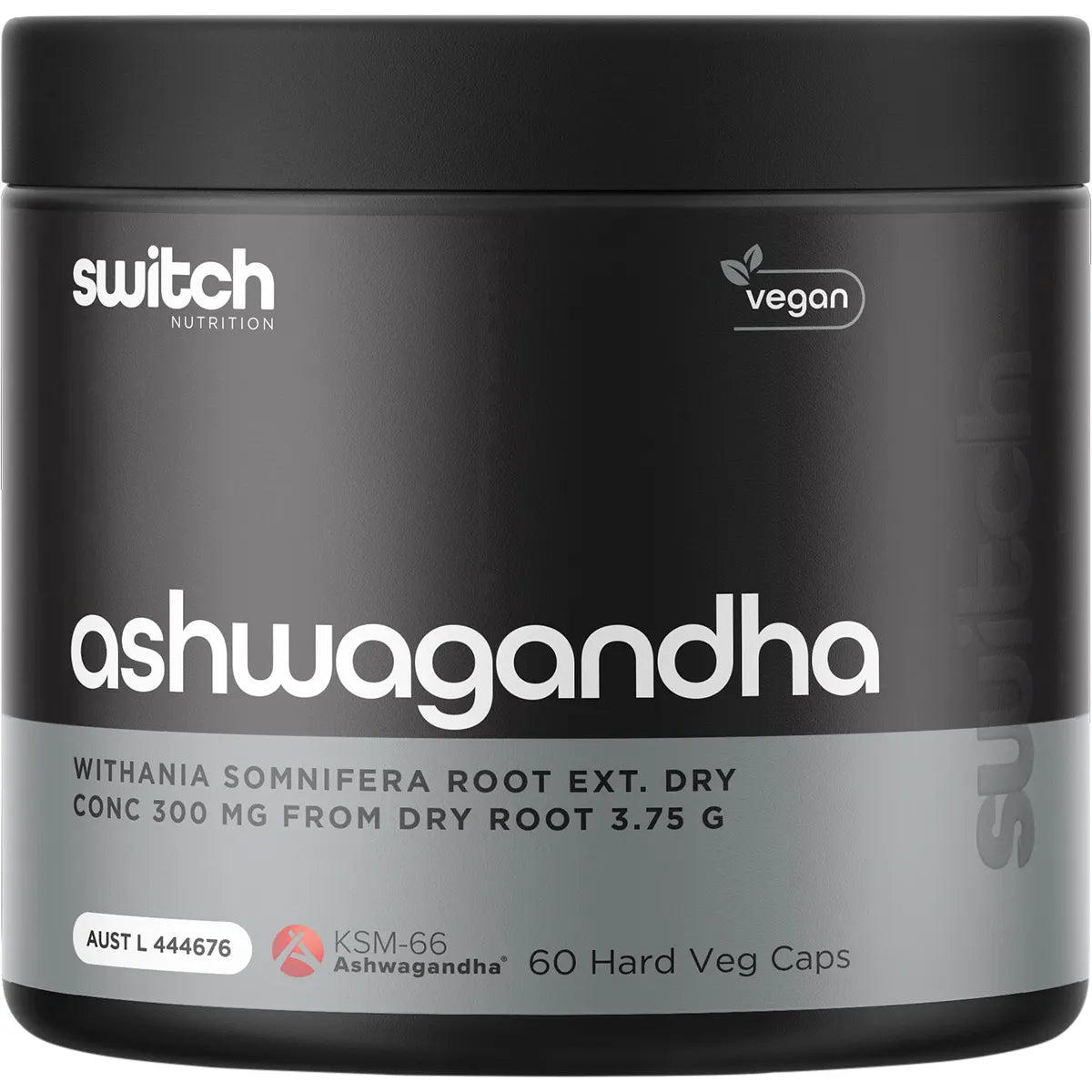 Switch Nutrition Ashwagandha 60 Caps