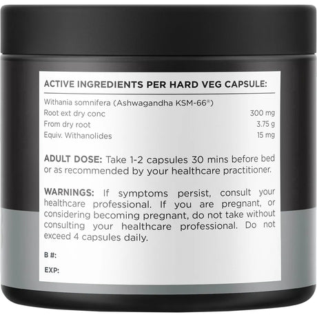 Switch Nutrition Ashwagandha 60 Caps