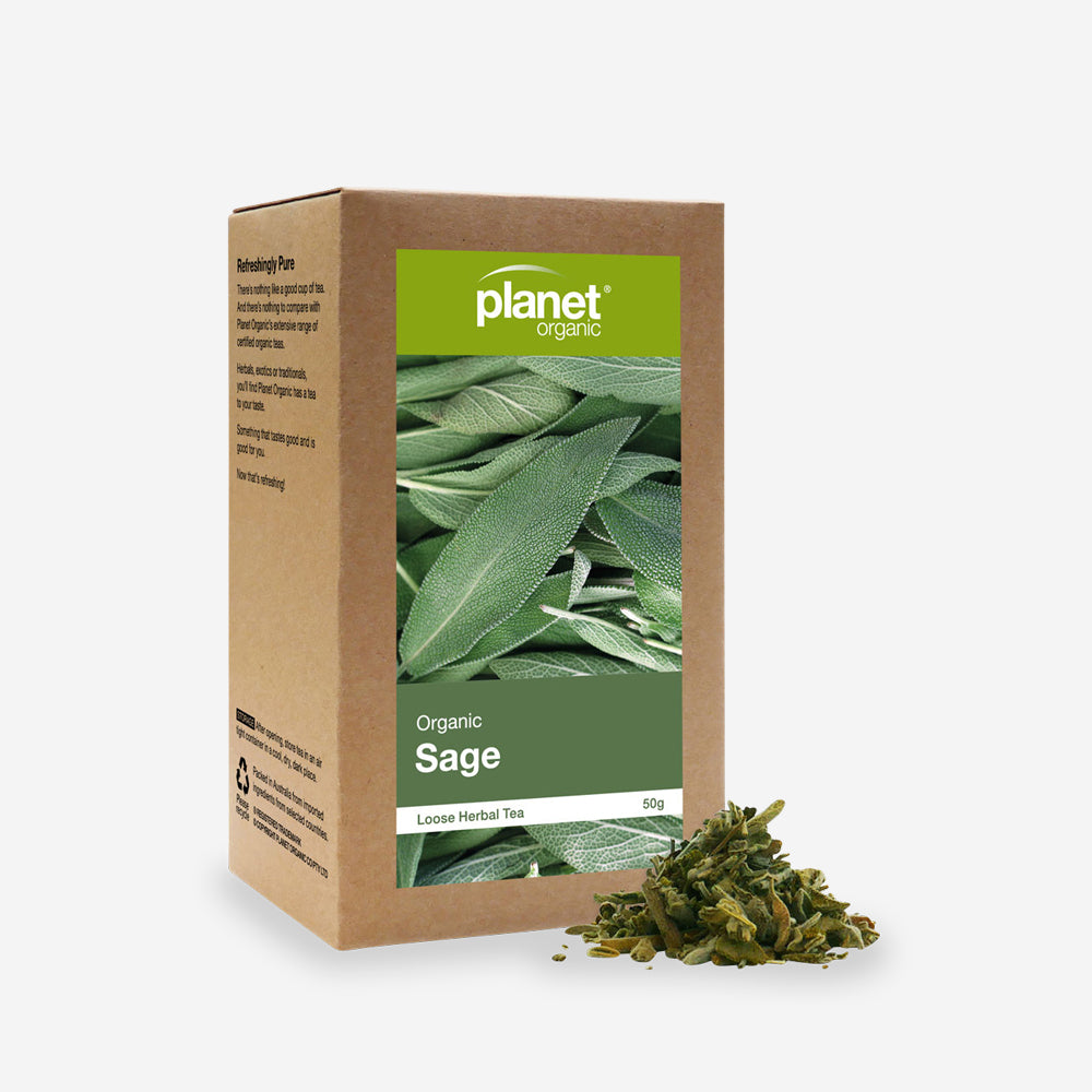 Planet Organic Tea Sage Loose Leaf 50g