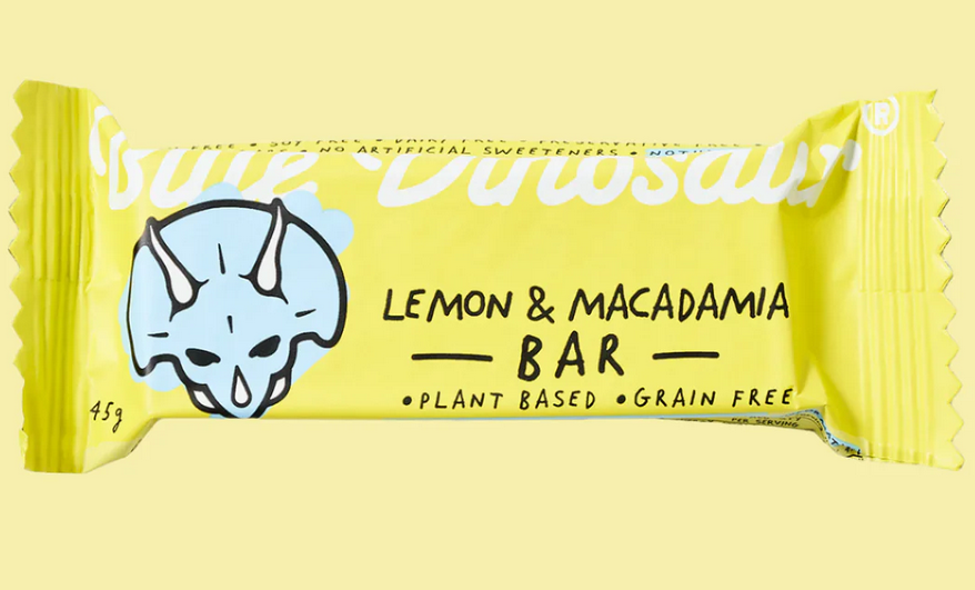 Blue Dinosaur Macadamia Lemon Bar 45g x 12