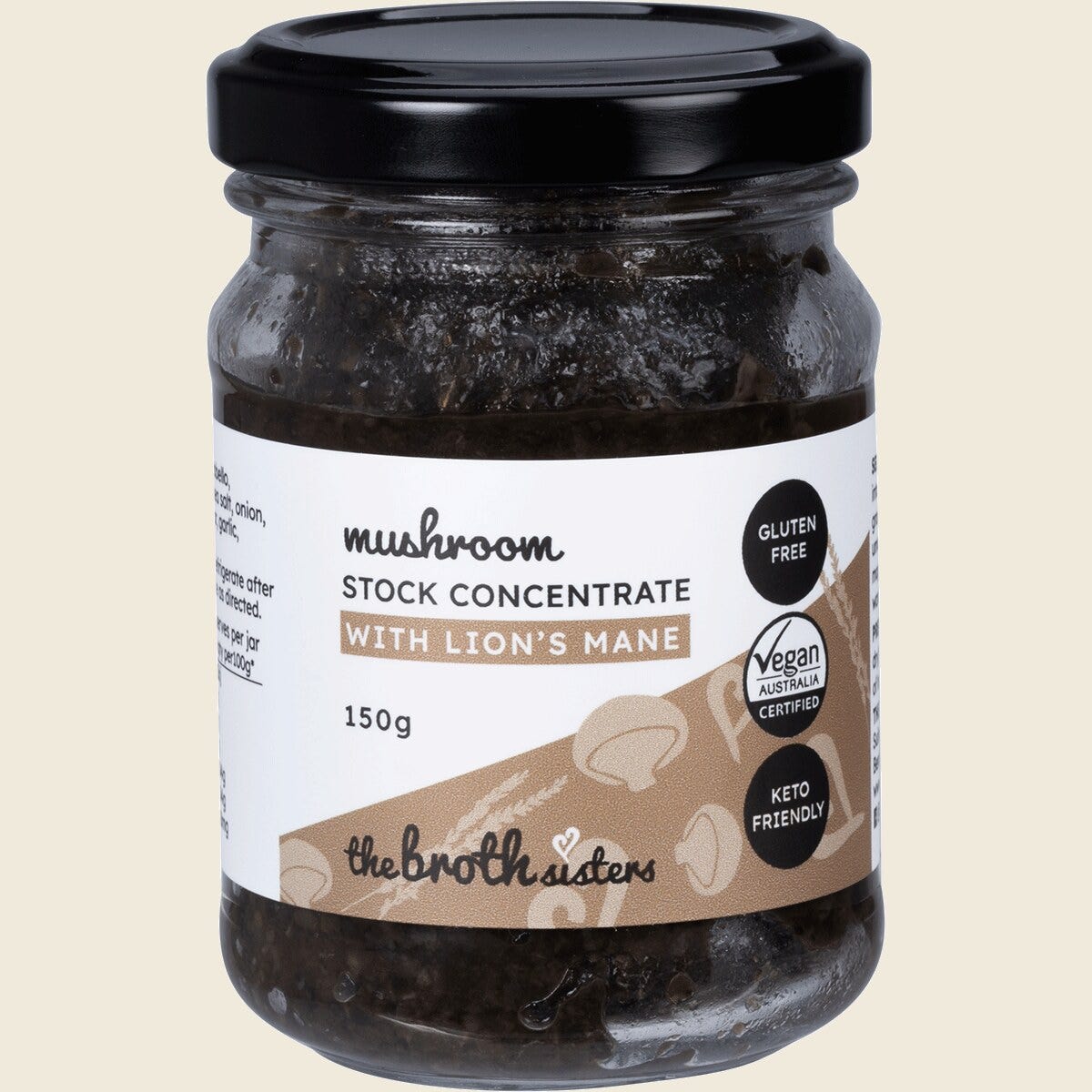 The Broth Sisters Superfood Mushroom Stock Concentrate 150g