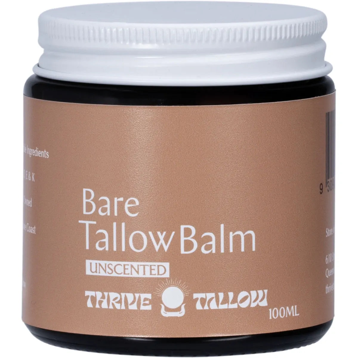 Thrive Tallow Bare Tallow Balm 100ml