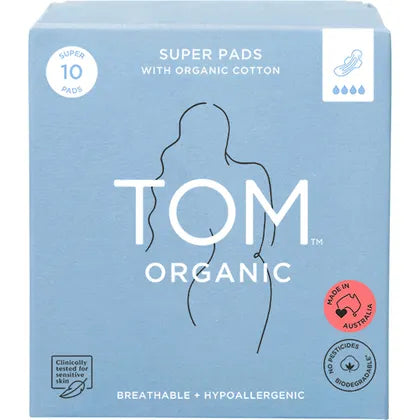 TOM Organic Pads Super