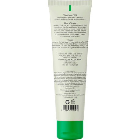 Vanilla Mozi Outdoor Body Cream Vanilla & Spearmint