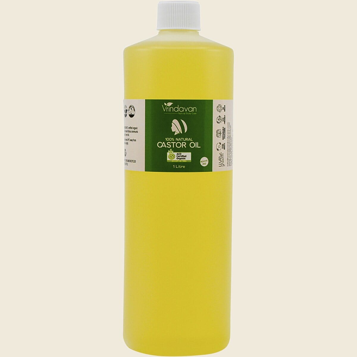 Vrindavan Castor Oil 100% Natural 1L