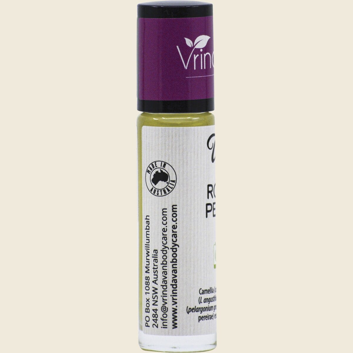 Vrindavan Organic Perfume Oil Wild Flower 10ml
