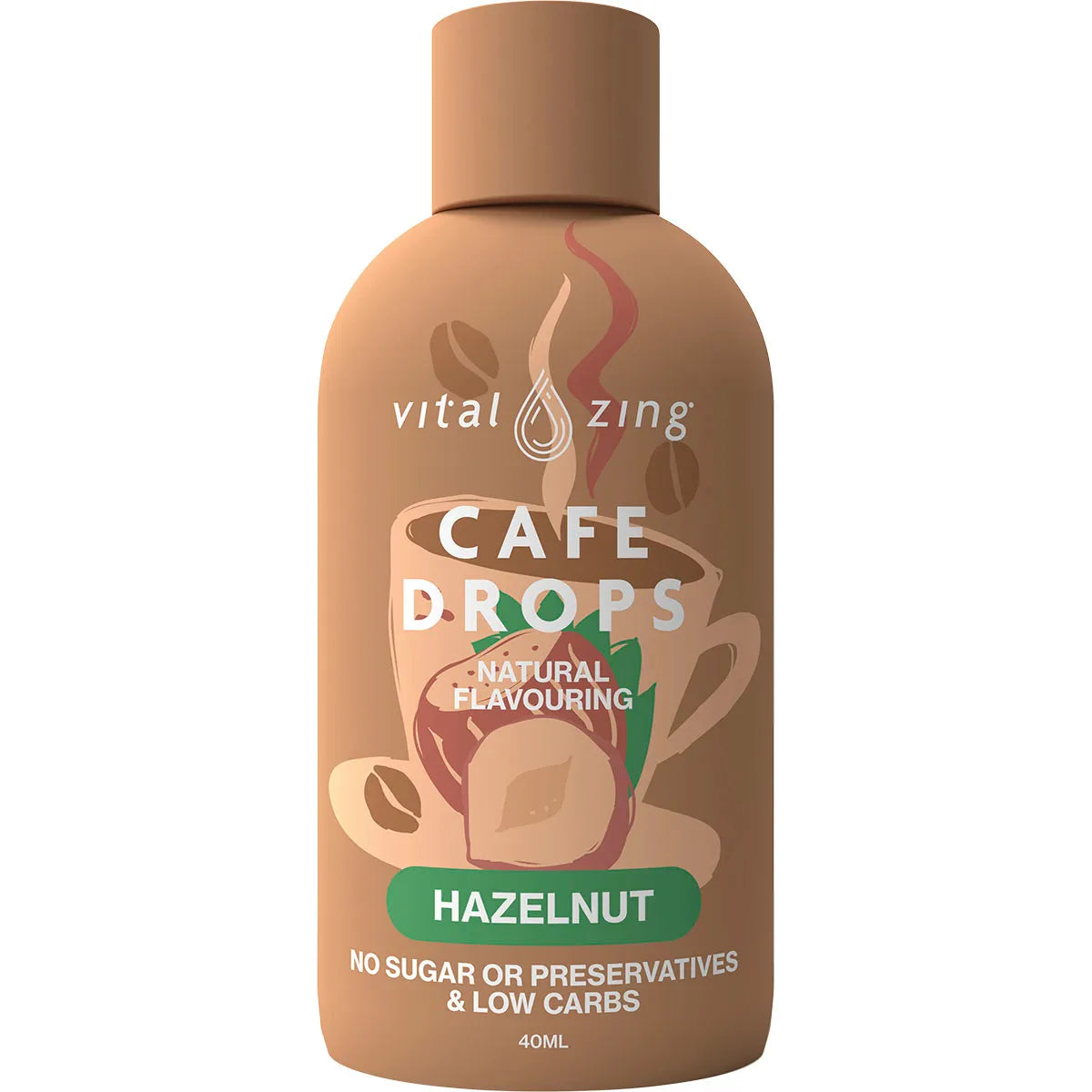 Vital Zing Café Drops Hazelnut 40ml