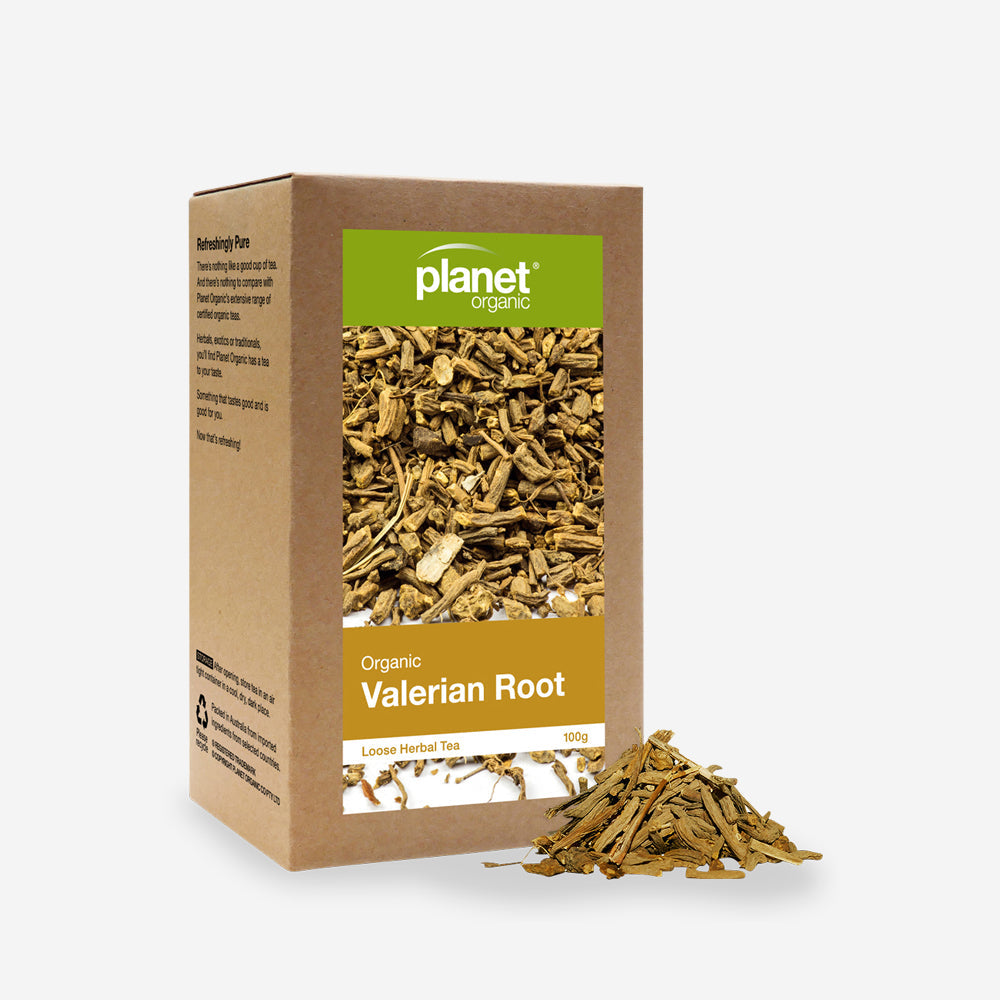 Planet Organic Tea Valerian Root Loose Leaf 100g