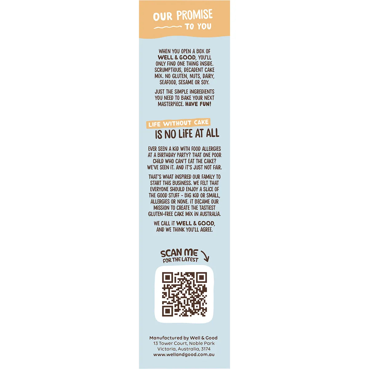 Well & Good Buttermilk Flavoured Pancake Mix 200g x 2